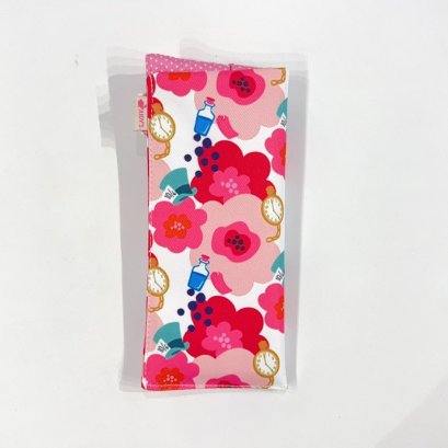 ซองแว่นตาไซส์ L ผ้ากันน้ำ ดอกน้ำหอม