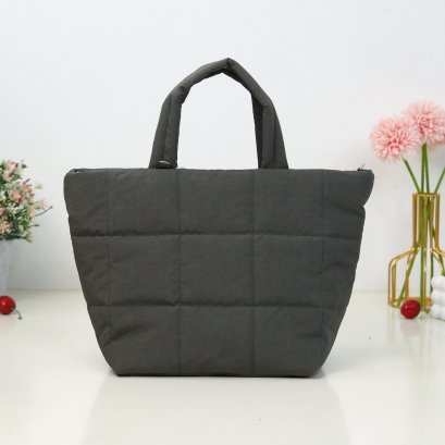 LADY L ไนล่อนกันน้ำ สีเทาเข้ม