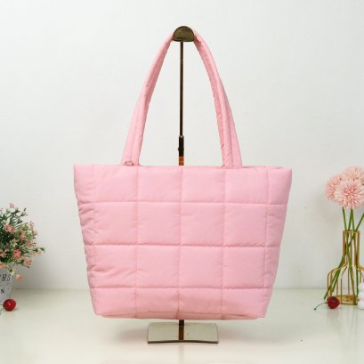 LADY XL ผ้าไนล่อน สีชมพู