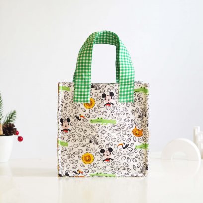 มาการอง ลายมิกกี้ใบไม้