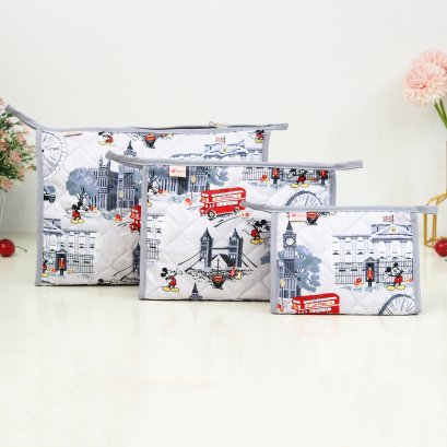 เครื่องสำอางสามอนงค์ ผ้ากันน้ำ ลอนดอนเทา