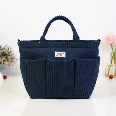 Melody ผ้าลูกฟูกสีกรม