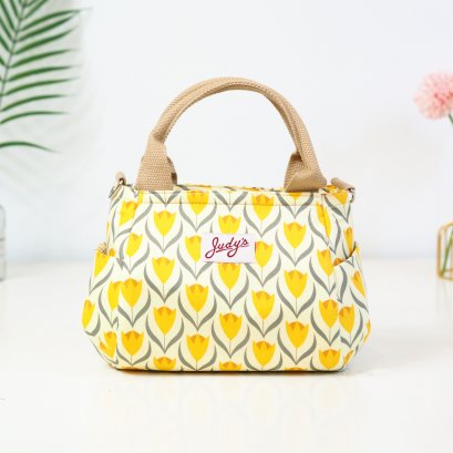 อุ้มปุ้ม (เล็ก) ลายทิวลิปเหลือง