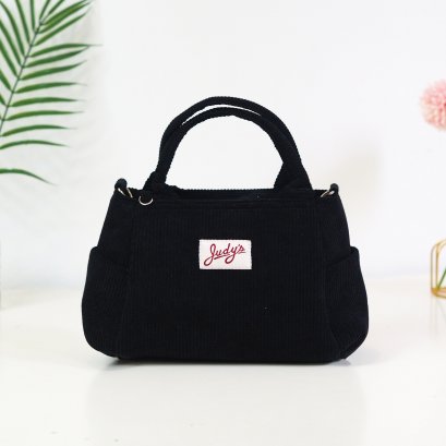 อุ้มปุ้ม (เล็ก) ลายลูกฟูกดำ