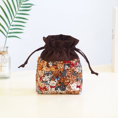 สะพายรูดจิ๋ว ลายหมีฟรุ้งฟริ้ง