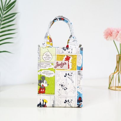 เอกสารจิ๋วมีซิป ลายมิกกี้การ์ตูน