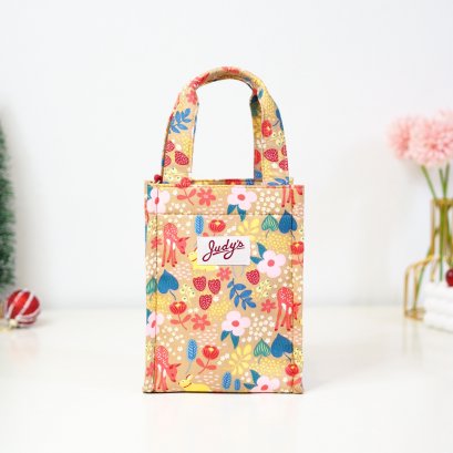 เอกสารจิ๋วมีซิป ลายกวางมงคลทอง