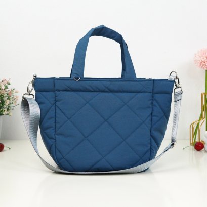 PUKPIKพรีเมี่ยม ผ้าไนลอน สีฟ้าคราม