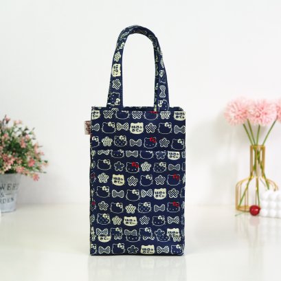 ทรงสูง ผ้ากันน้ำ  คิตตี้กรม