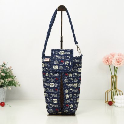 กระเป๋าทิชชูแขวน คิตตี้กรม