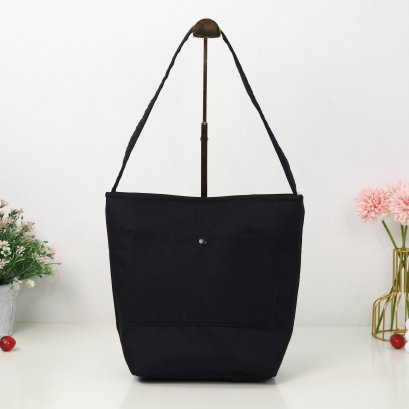 กระเป๋าช้อปปิ้ง รุ่น ถังใหญ่สีดำ