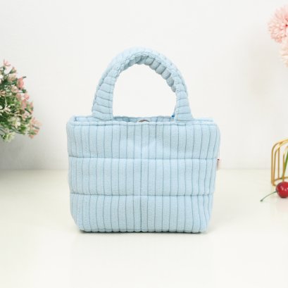 ถือจิ๋ว XS ลูกฟูก สีฟ้า