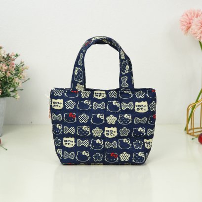 ถือจิ๋ว XS  ผ้ากันน้ำ คิตตี้กรม