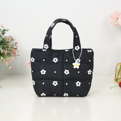 ถือจิ๋ว XS ลูกฟูกดอกกูลิโกะดำ