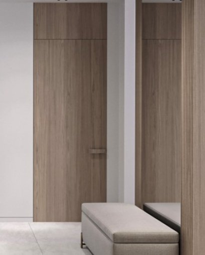ประตูupvc220CM_Wallnut
