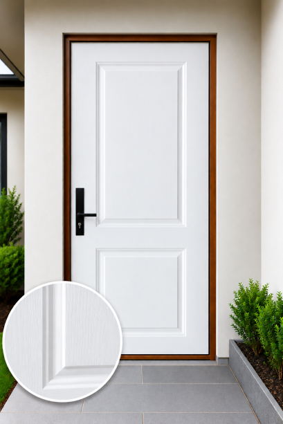 ประตูupvc_ภายนอก_ผิวลายไม้_สีขาว_บานลูกฟัก_2_ช่องตรง