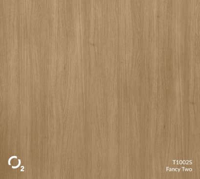 ประตูปิดผิวลามิเนตลายไม้ T1002S Fancy Two บานเรียบ 3400฿