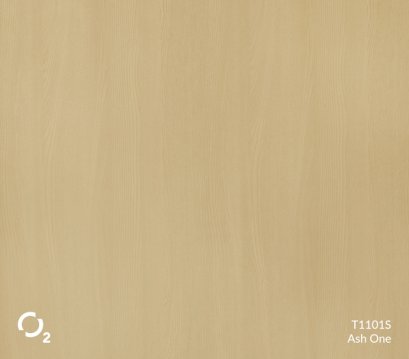 ประตูปิดผิวลามิเนตลายไม้ T1101S Ash One บานเรียบ 3400฿