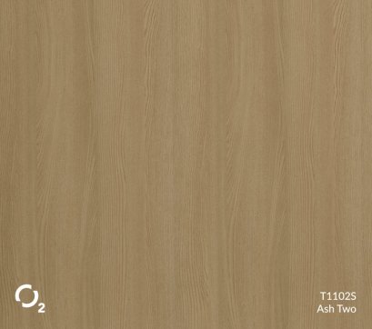 ประตูปิดผิวลามิเนตลายไม้ T1102S Ash Two บานเรียบ 3400฿