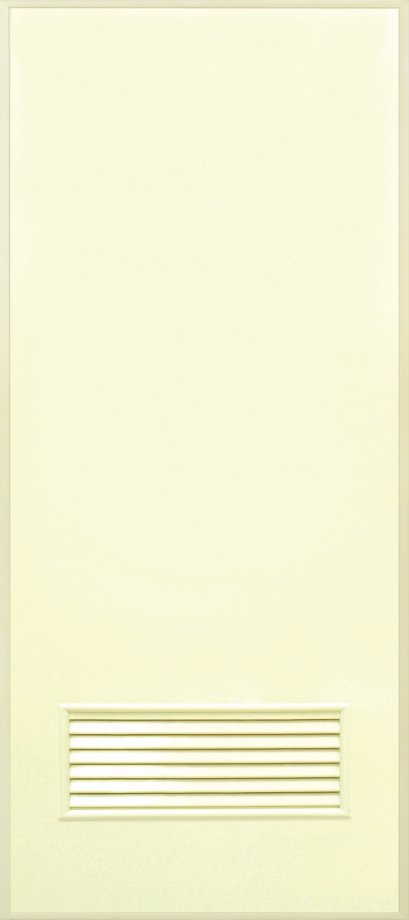 ประตูPVC บานเรียบ เจาะเกล็ดเล็ก 1/4 800฿