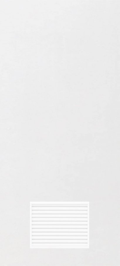 ประตูupvc ภายนอก สีขาว-บานเรียบ เจาะเกล็ดเล็ก 2550฿