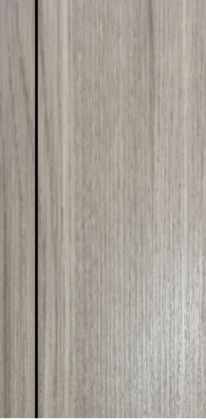 ประตูupvc ภายใน ผิวลายไม้ สีSilverGray 1เส้นตรง 2550฿