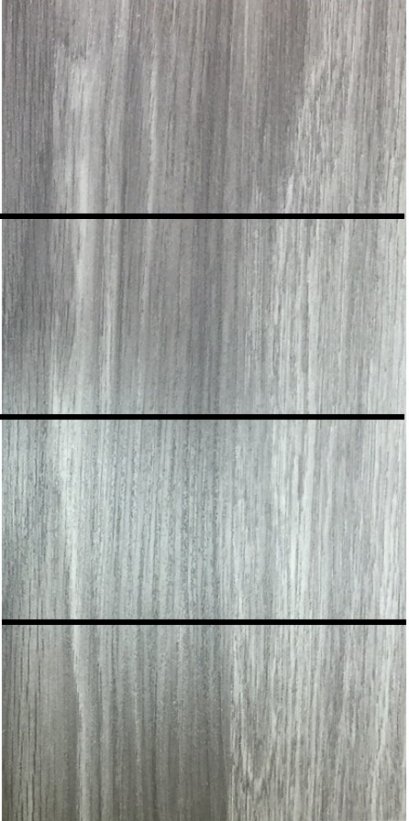 ประตูupvc ภายใน ผิวลายไม้ สีSmokyGrey เซาะร่อง3เส้นนอน 2600฿