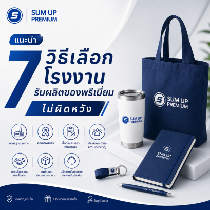 วิธีเลือกโรงงานรับผลิตของพรีเมี่ยมที่ได้มาตรฐาน