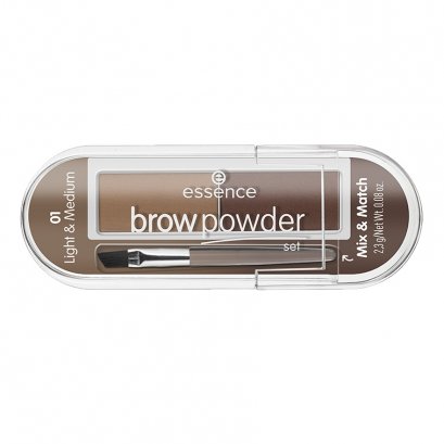 essence brow powder set 01 - เอสเซนส์โบรว์พาวเดอร์เซ็ท01