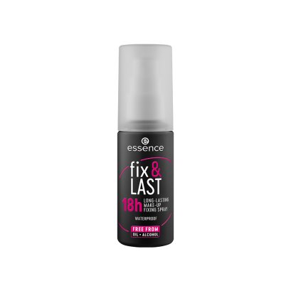 essence fix & LAST 18h LONG-LASTING MAKE-UP FIXING SPRAY - เอสเซนส์ ฟิกซ์ แอนด์ ลาสท์ 18อาวส์ ลอง ลาสติ้ง เมค-อัพ ฟิกซิ่ง สเปรย์