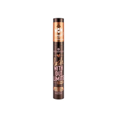(Limited Edition) essence LOVE IT A CHOCO' LOT! lash WITHOUT LIMITS BROWN EXTREME LENGTHENING & VOLUME MASCARA 01 - เอสเซนส์ เลิฟ อิท อะ ช็อคโก ล็อต แลช วิทเอ้าท์ ลิมิตส์ บราวน์ เอ็กซ์ตรีม เลนจ์เทนนิ่ง แอนด์ วอลุ่ม มาสคาร่า01