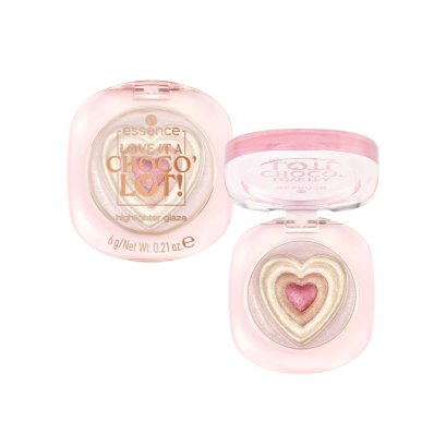 (Limited Edition) essence LOVE IT A CHOCO' LOT! highlighter glaze 01 - เอสเซนส์ เลิฟ อิท อะ ช็อคโก ล็อต ไฮไลเตอร์แกลซ 01