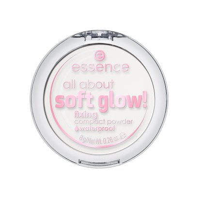 essence all about soft glow! fixing compact powder waterproof