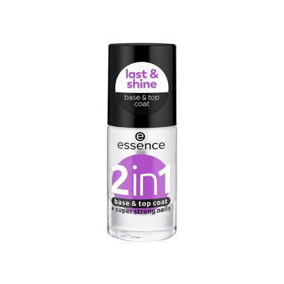 essence 2 in 1 base & top coat - เอสเซนส์2อิน1เบสแอนด์ท็อปโค้ท