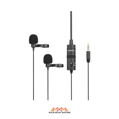 BOYA BY-M1DM - ไมโครโฟนบันทึกเสียง (Lavalier Microphone)