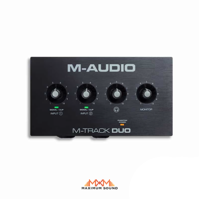 M-Audio M-Track DUO - ออดิโอ อินเตอร์เฟส (Audio Interface)
