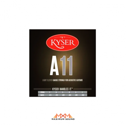 Kyser A11 Light 11-52 - สายกีต้าร์โปร่ง(Acoustic Guitar String)
