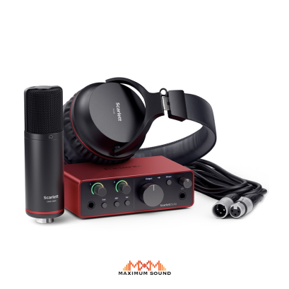 Focusrite Scarlett Solo Studio 4th Gen - ออดิโอ อินเตอร์เฟส (Audio Interface)