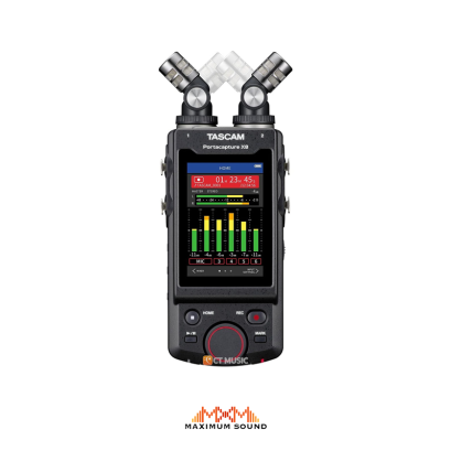 Tascam Portacapture X8 - ไมโครโฟนสำหรับบันทึกเสียงแบบถือ (Handy Recorder)