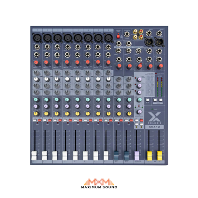X PRO AUDIO MIX12 Analog Mixer