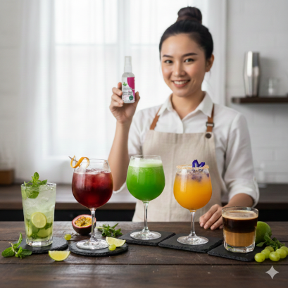 Mocktail สาย Healthy เปลี่ยนปาร์ตี้ให้ไร้แคลอรี่ด้วย Homwan