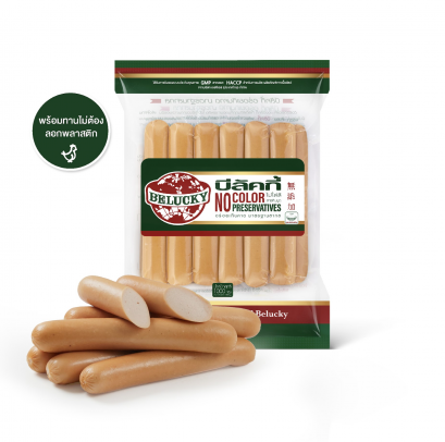 Chicken Hotdog 6&quot;(no plastic)