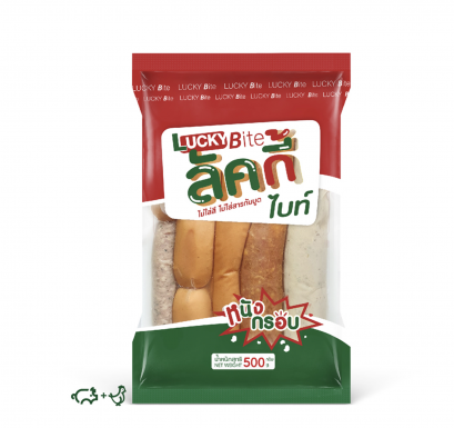 ไส้กรอกหนังกรอบคละไซส์