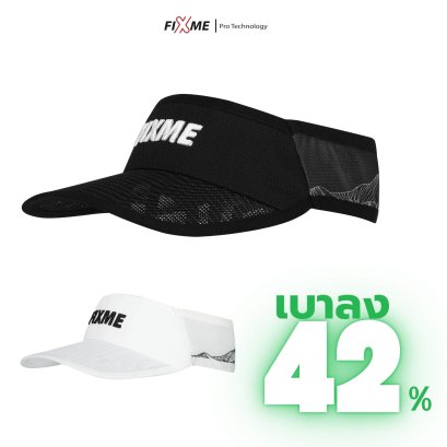 หมวกวิ่ง น้ำหนักเบา FIXME ALPX Series | เบาเพียง 35g | ซับเหงื่อ | ระบายอากาศดี |