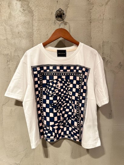 Ruay Checkered Framed in Dark Blue