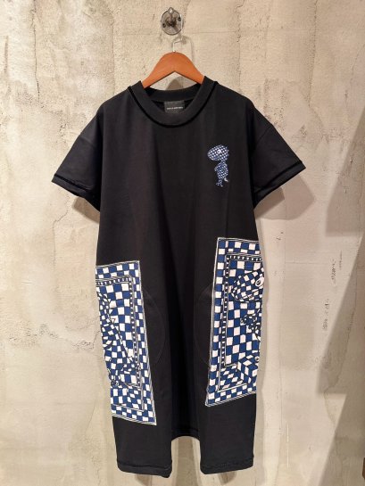 Ruay Checkered Framed in Dark Blue