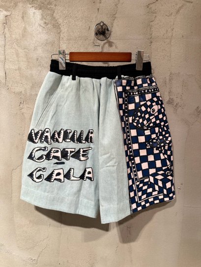Ruay Checkered Framed in Dark Blue