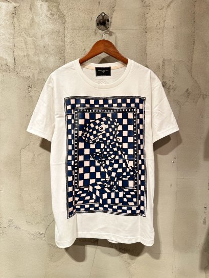 Ruay Checkered Framed in Dark Blue