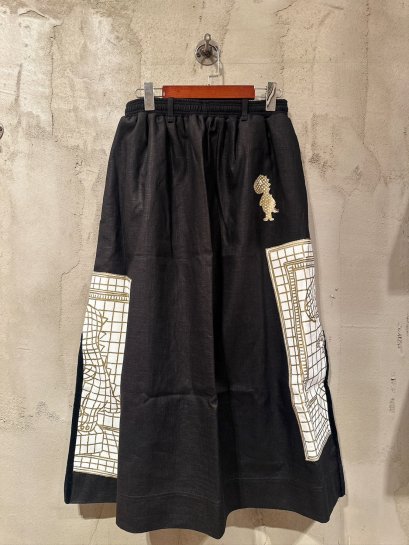 Ruay Checkered Framed White Gold