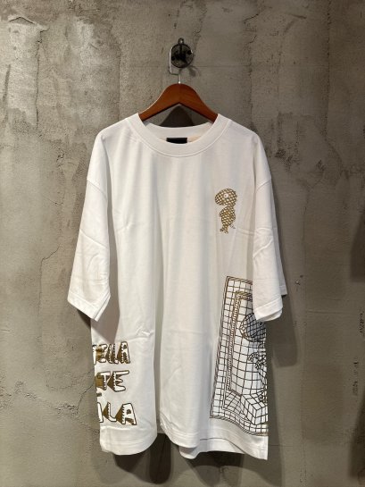 Ruay Checkered Framed White Gold